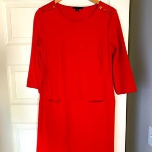 MOVING SALE 🏠 Banana Republic Red Fitted Dress - EUC